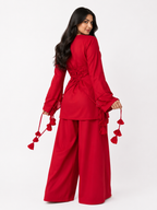3PC - Ruby Kurta Set