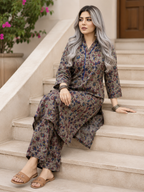 2PC Lawn Floral Printed Suit