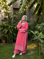 Amal's Pink Embroidered 2PC