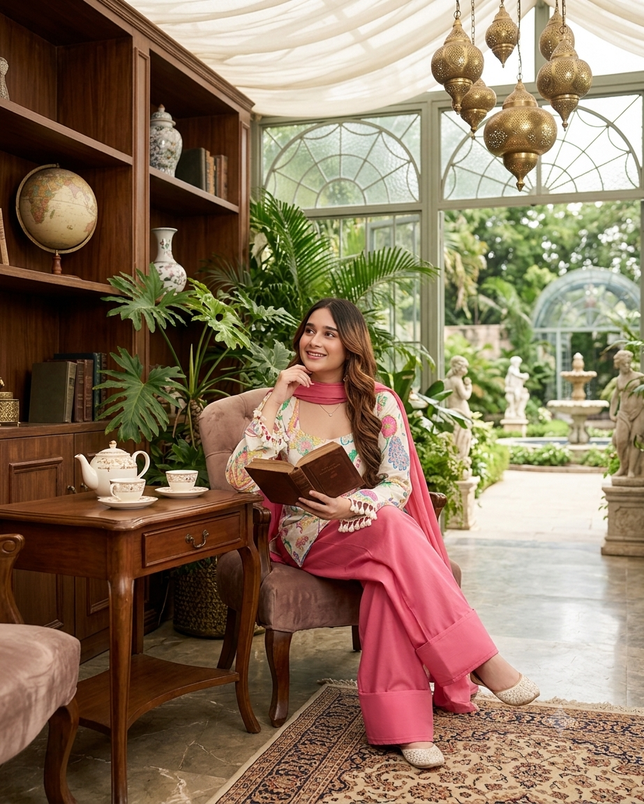 2pcFloral Kurta Set