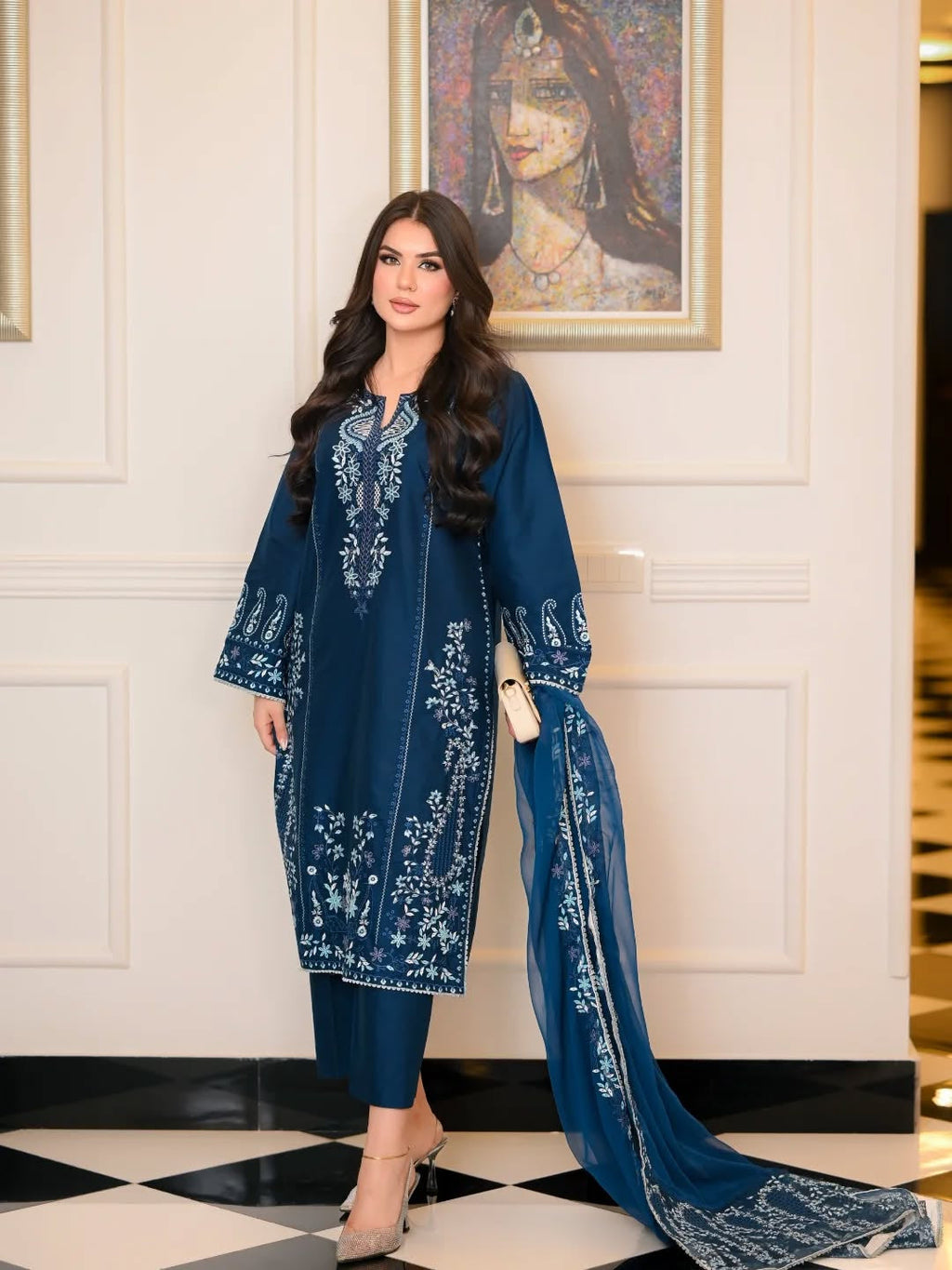 Pakeeza Embroidered - 3pc