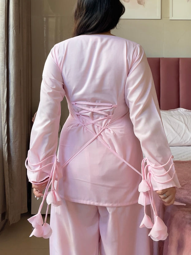 Baby Pink - Tassel 3 Piece Set