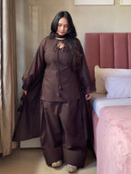 Brown - Tassel 3 Piece Set